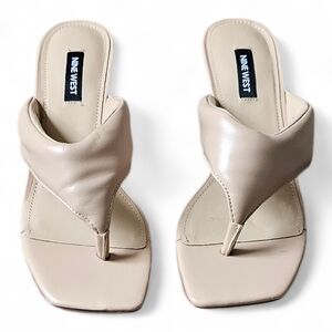 Nine West Beige Women's Sandals